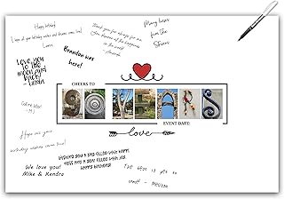 90th Birthday Party Decorations Supplies - Guest Book Alternative Poster. Signing Anniversary Board for Women or Men. Wall Art Decor Card for Him or Her Turning 90 Years Old. 11x17 Signature Banner
