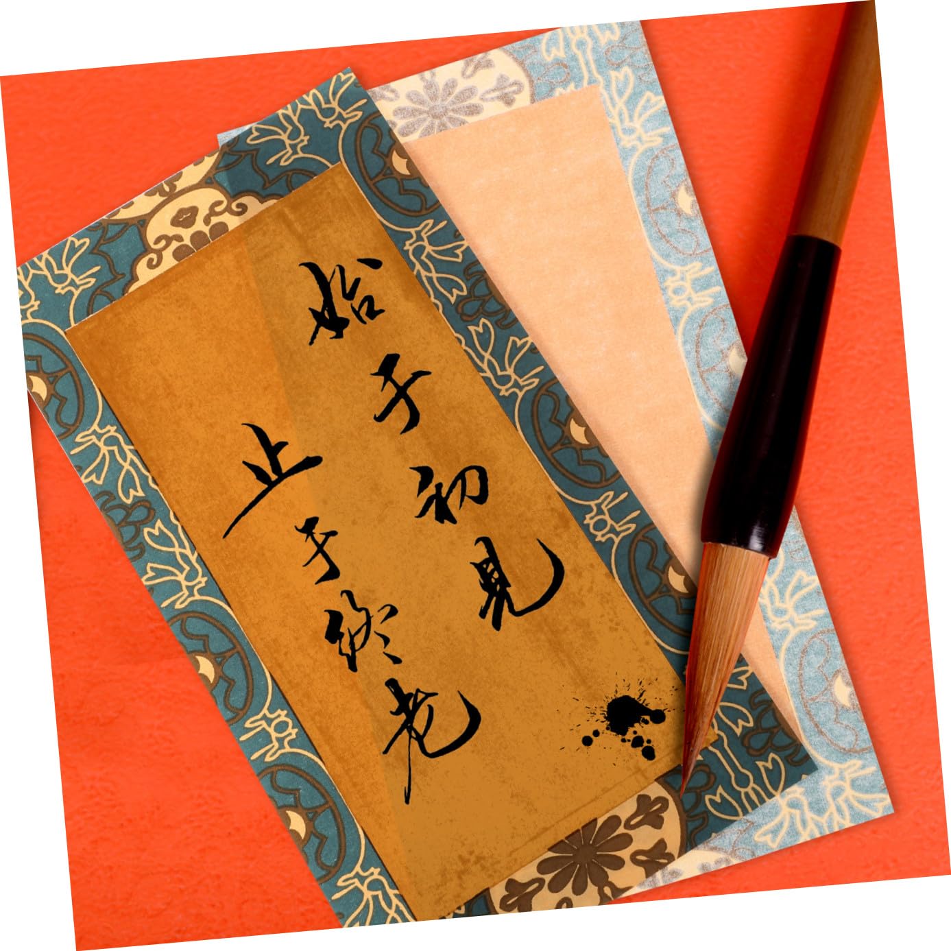 SOIMISS 3 Series Papel De Caligrafía Chino Multifuncional Para Escritura Y Pintura Para Principiantes Y Amantes Del Arte 40 Hojas*3