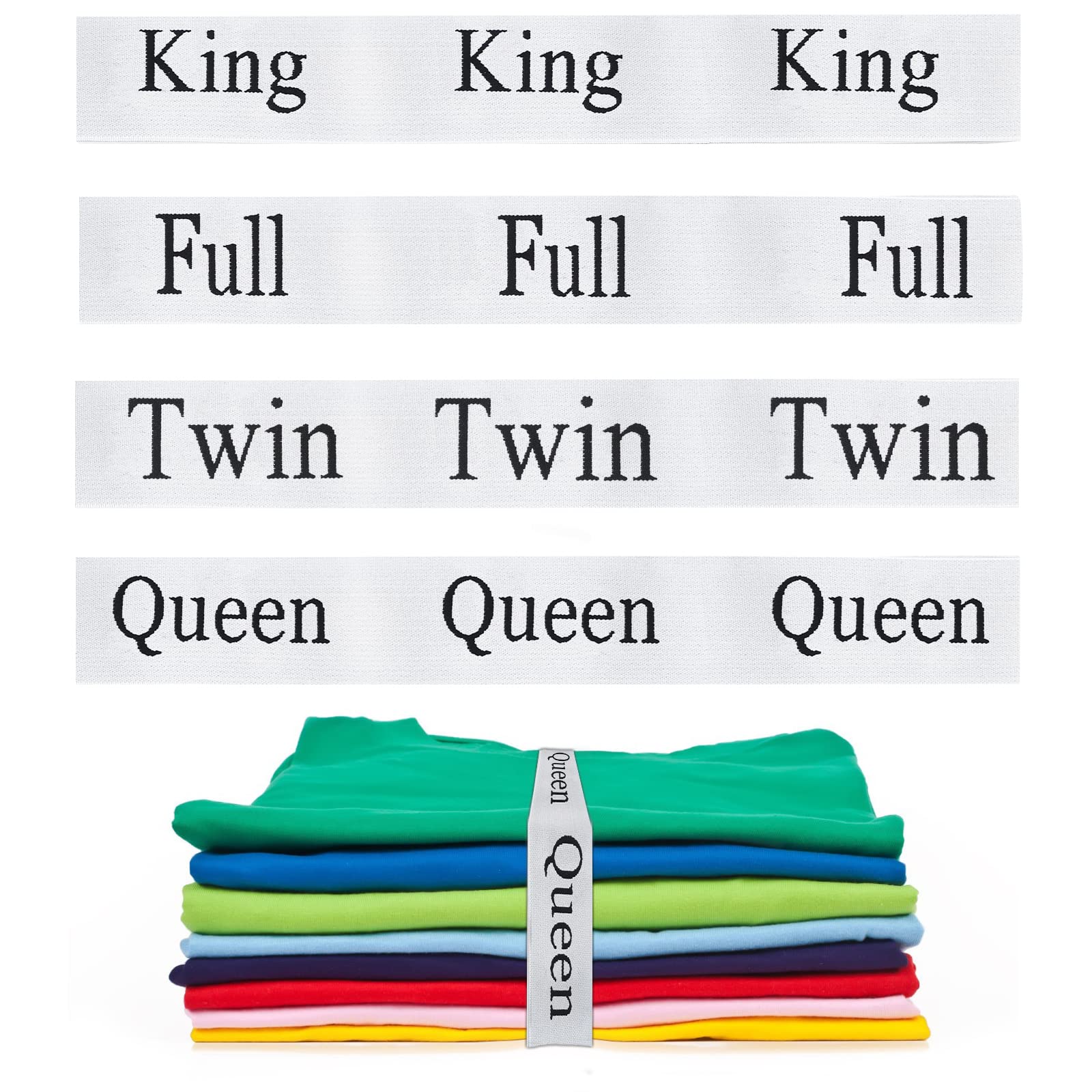 4 Pcs Bed Sheet Organizer Bands Bed Sheet Storage Organizer Bands Sheet Keepers Closet Organization Sheet Set Bands
