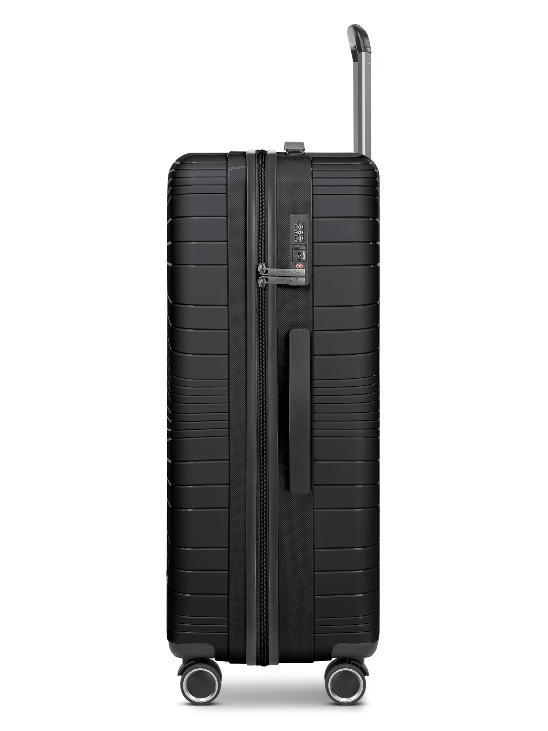 Franky Dallas 3.0 Hartschalen-Trolley mit 4 Rollen 75cm | Ausgestattet mit TSA-Schloss, Leicht | Carry on Luggage für Männer-Frauen - Ideal für Flug-Geschäftsreisen