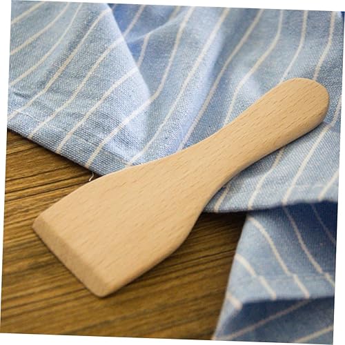 Miniatura 7 de 4 unids Esparcidor de mantequilla de madera, herramientas de adorno, esparcidores de condimentos, espátulas de queso, utensilios de cocina de