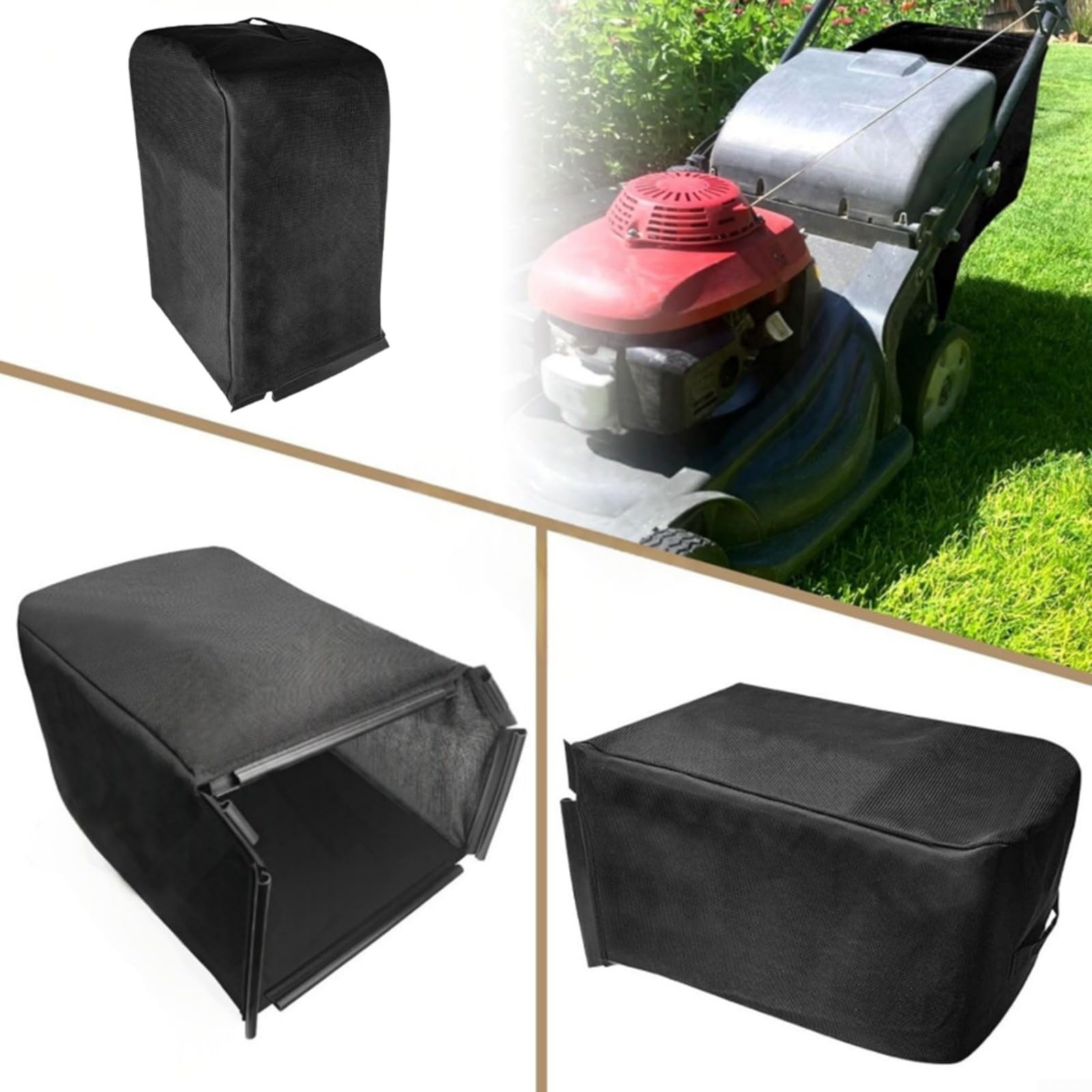 Grasfangtasche für Rasenmäher, 81320-VH7-D00 rahmenloses Tuch für Honda HRX217 K1-K6 HMAA Modelle für effiziente Sammlung