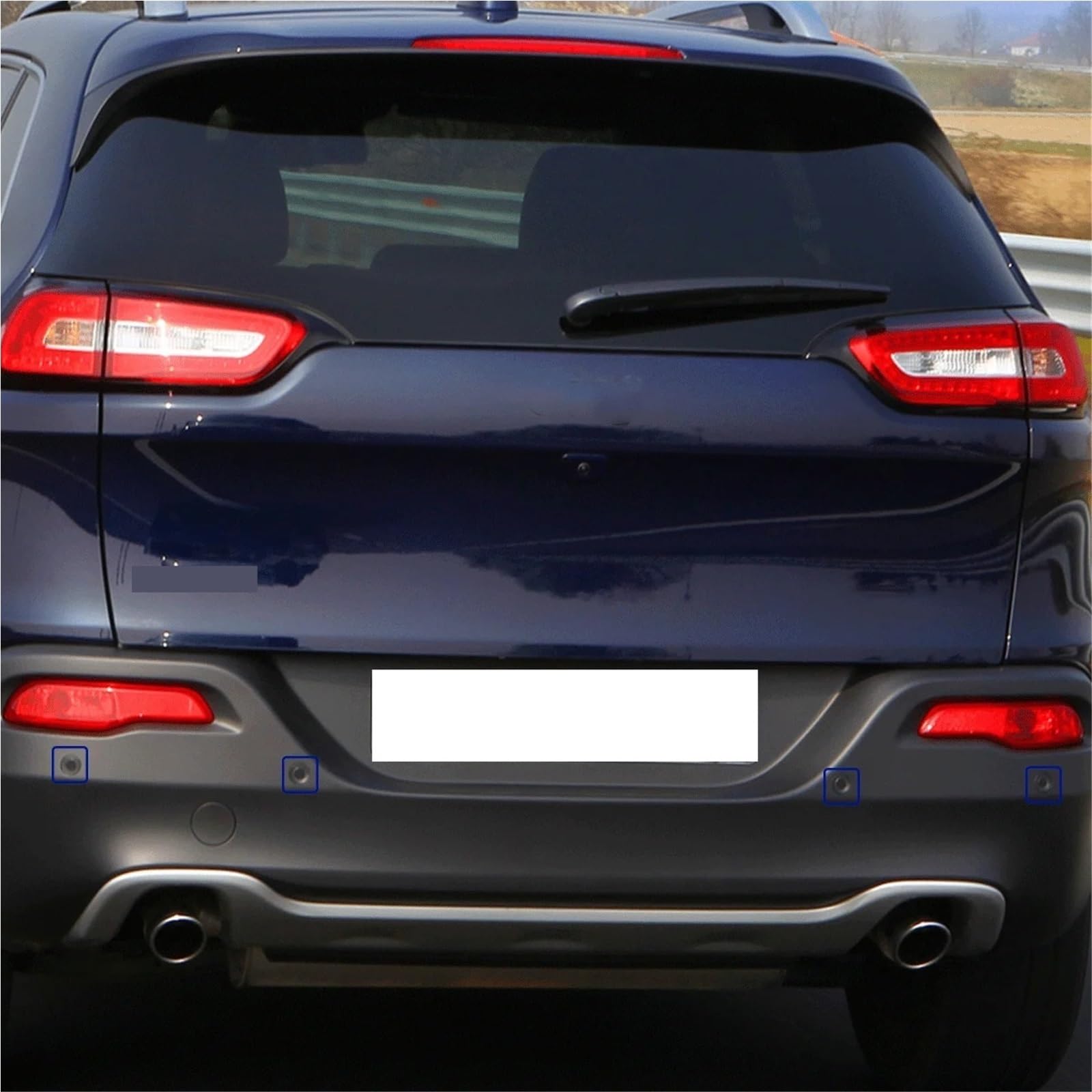 Do CR-V 3. generacji 2007-2012 przedni zewnętrzny tylny asystent parkowania czujnik parkowania PDC