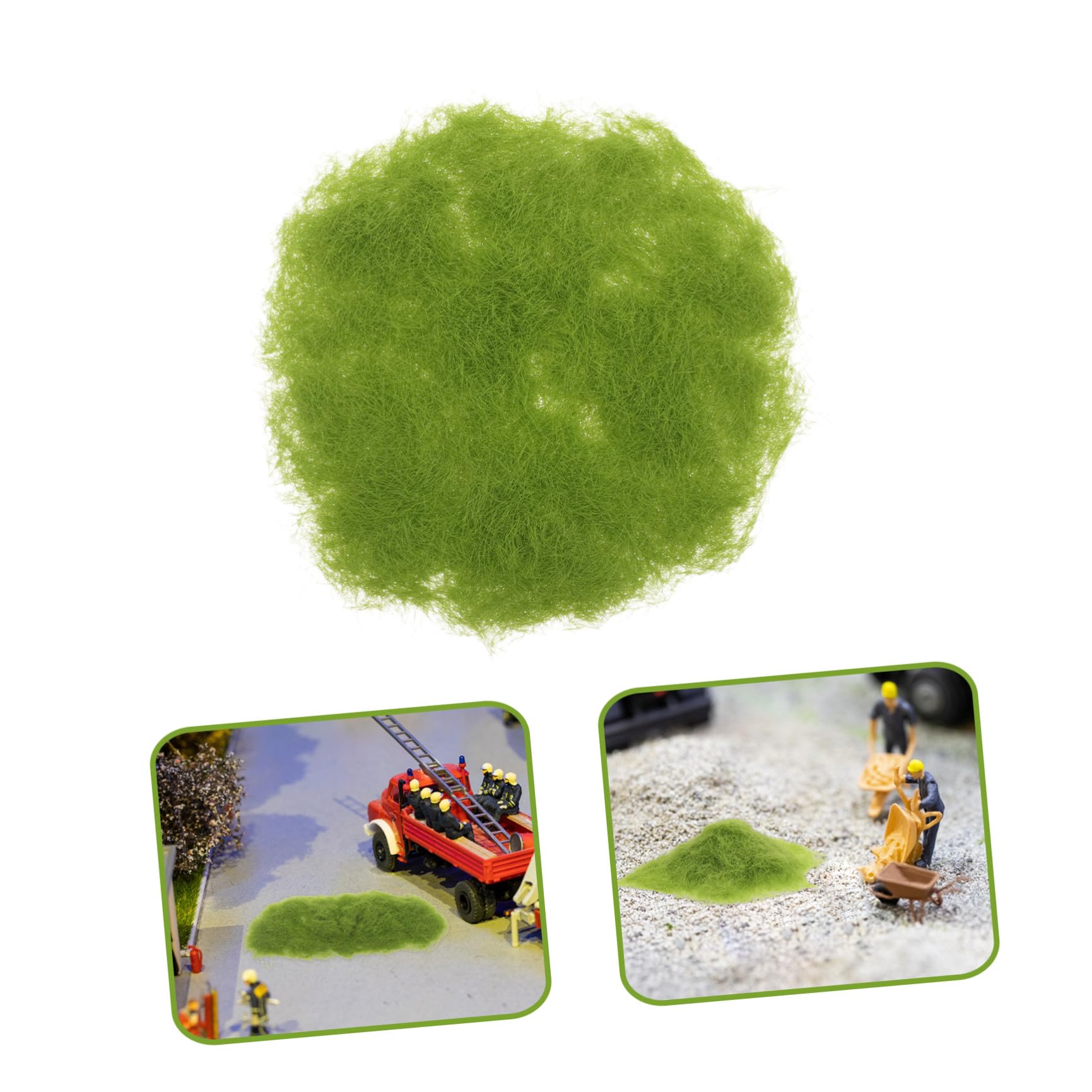 Künstliches Moos 300g aus Nylon mit Realistischer Struktur für