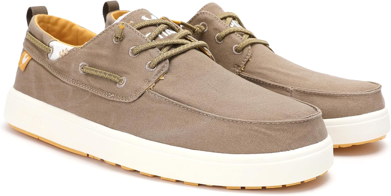 WALK IN PITAS Men’s Maui Boat Shoes | Casual Slip-On Loafers for Men | Ultralight & Breathable Slip On Shoes | Multicolors