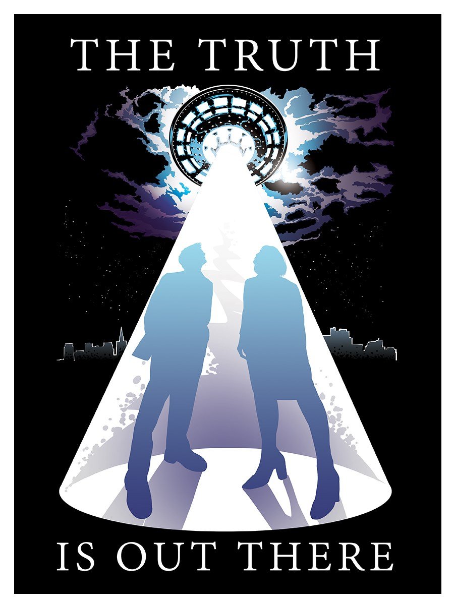 Grindstore Nc The Truth Is Out There Mini Poster 32X44cm