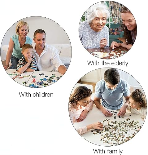 Miniatura 7 de Rompecabezas de 1000 piezas para adultos, tribus nativas americanas, indios americanos, rompecabezas de utilería de granja, pintura de granja