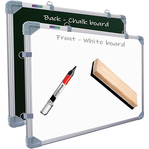 Eduway 2x2 Feet Double-Sided Whiteboard Combo
