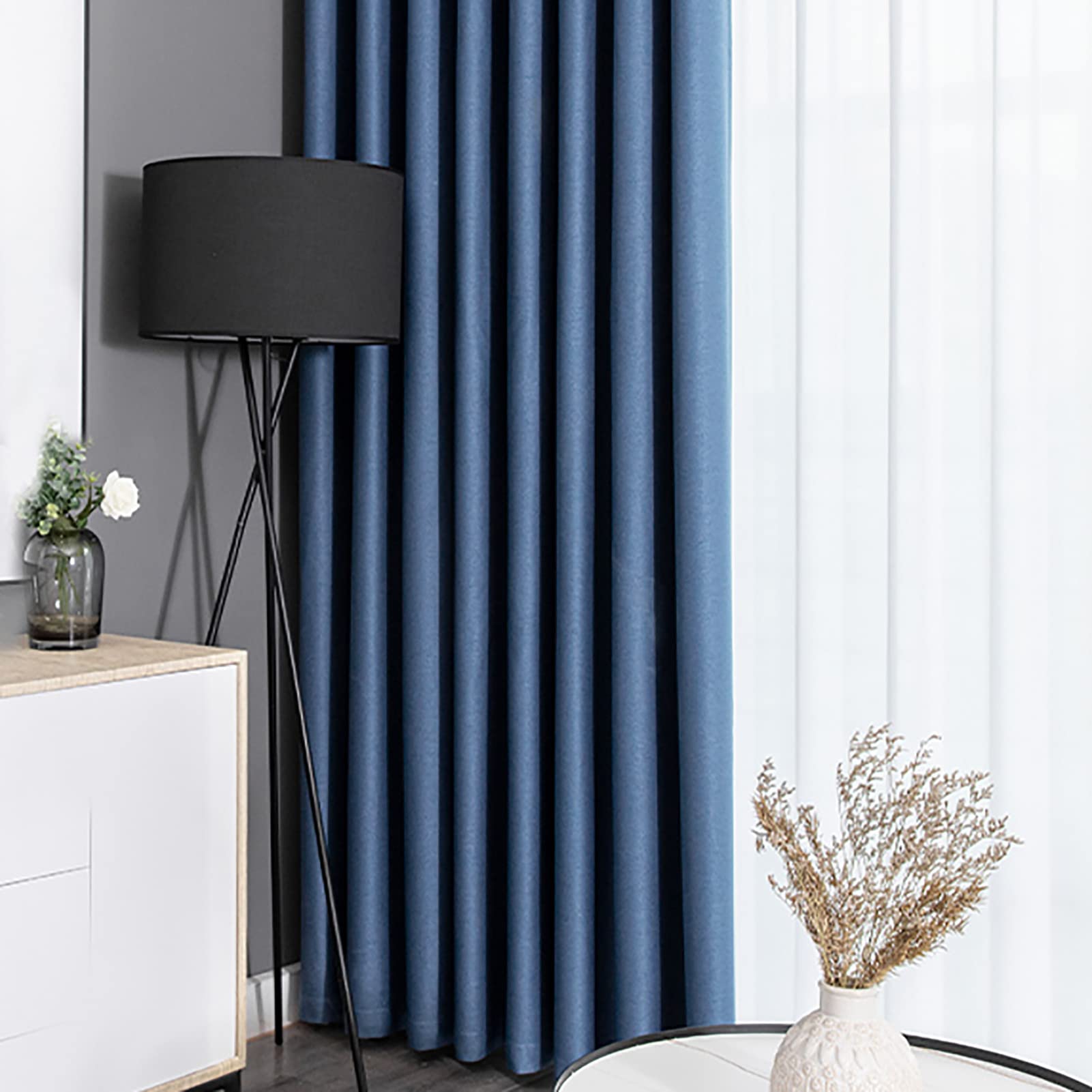 Rideaux Occultants à Isolation Thermique pour Bloquer la Chaleur du Salon