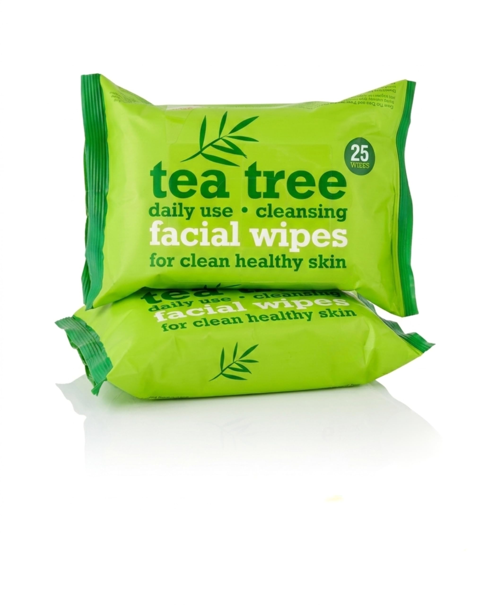 Xpel Tea Tree Facial Wipes 50 - Pack of 2, Wet Wipes for Face with Tea Tree Oil & Peppermint Oil, purifies pores, uplifts impurities, clearer-looking skin, Makeup Remover Wipes, Hydrating, Refreshing-image-49