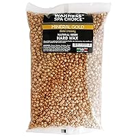 Vista 2 de Waxness Spa Choice - Cuentas de cera dura cremosa de oro mineral, 2.2 libras, paquete de 2