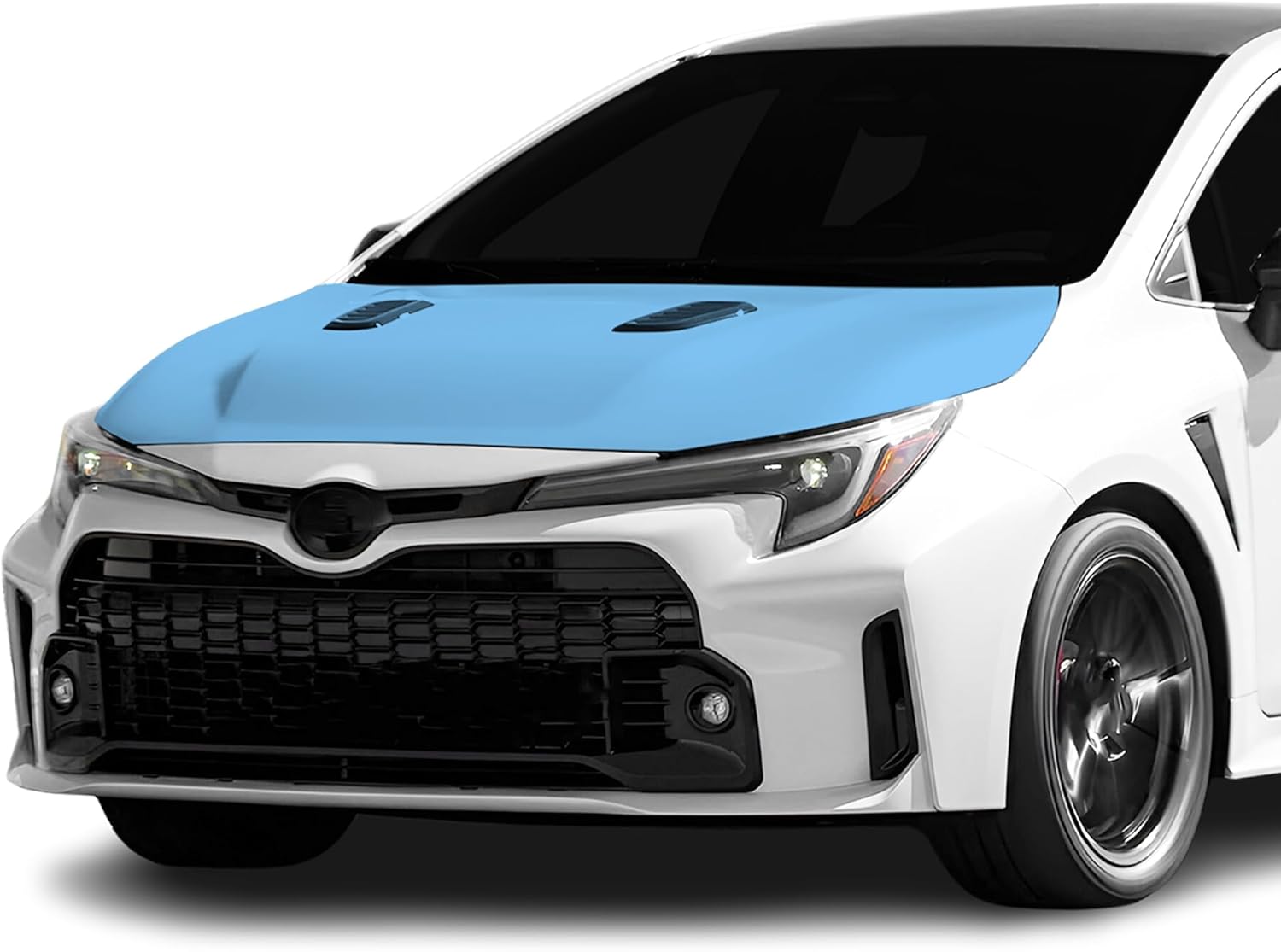 BOGAR TECH DESIGNS for Toyota GR Corolla 2023+ Front Middle and Front Sides Premium Paint Protection PPF Film Kit Cover, Clear Bra