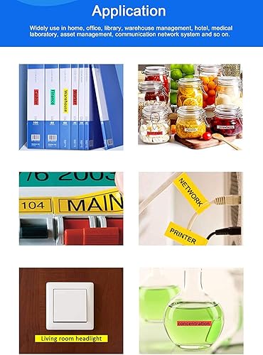 Miniatura 3 de INK+ Paquete de 3 cintas de etiquetas laminadas estándar compatibles con BRO TZe-131 TZe131 de 0.472 in 12 pulgada, negro sobre transparente,