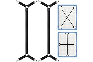 Morcheiong Bed Sheet Fasteners Straps: Wad-Free Nights, Ultimate Sheet Control