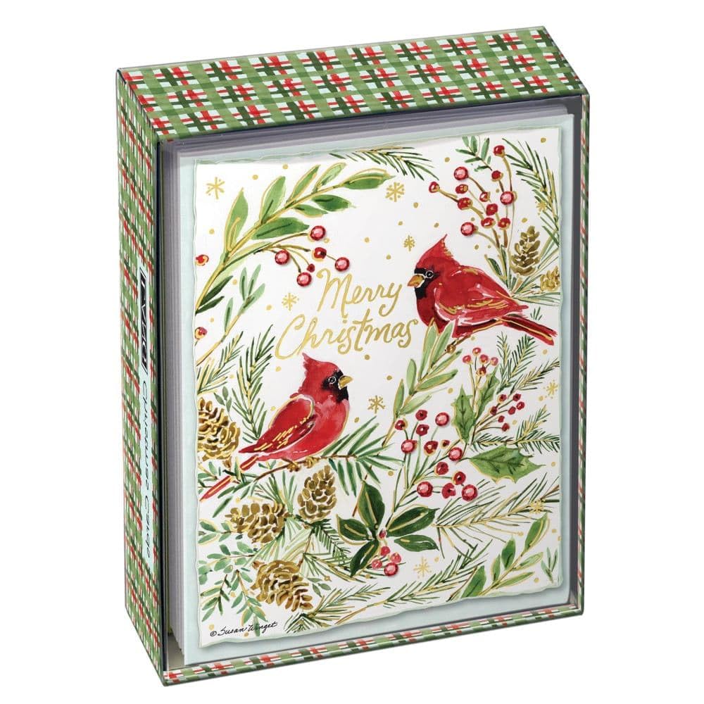 Amazon.com: Lang, Cardinals Luxe Christmas Cards : Office Products