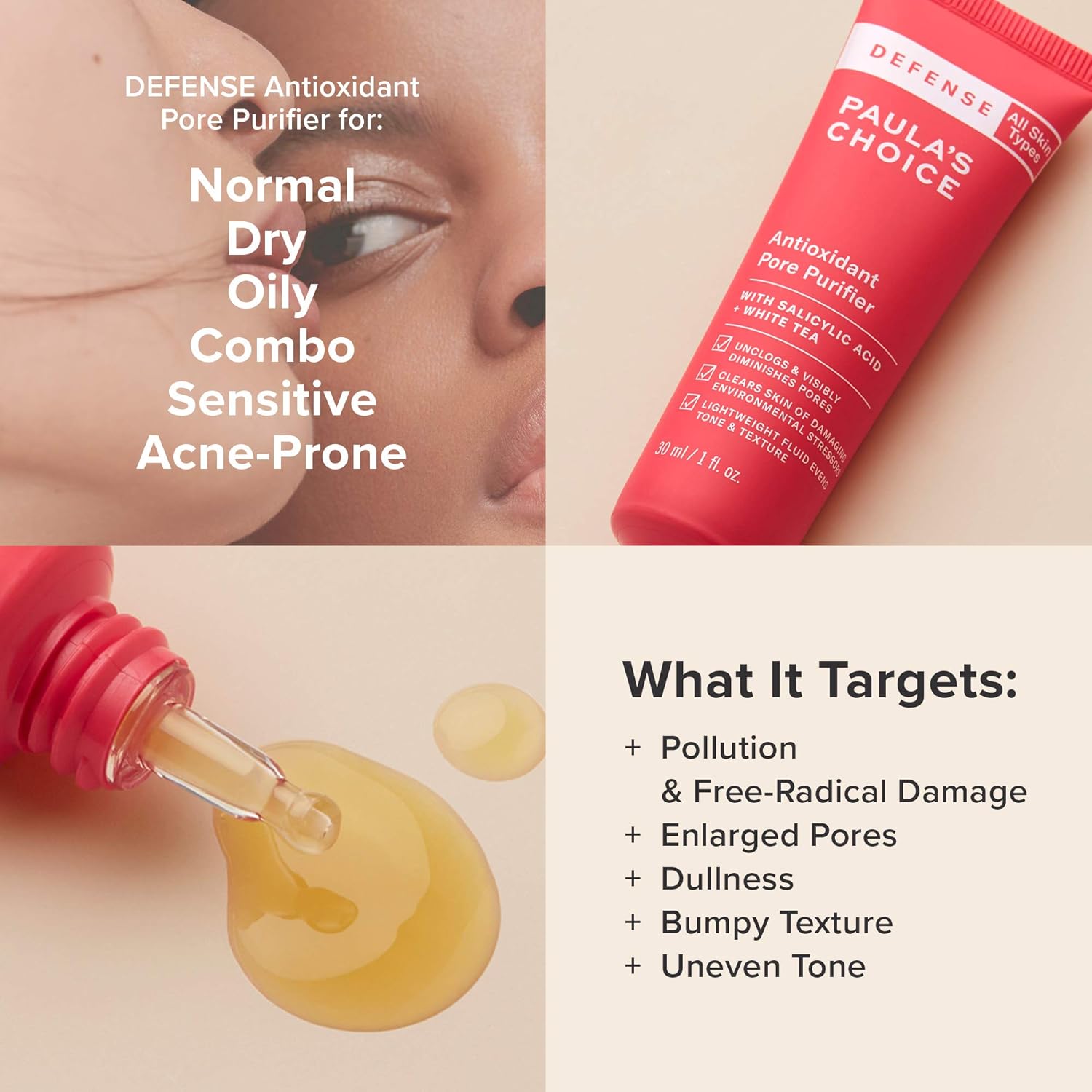 Buy Paula's Choice DEFENSE Antioxidant Pore Purifier, Concentrated