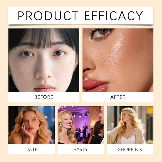 Instant Flawless Coverage Concealer,Soft Matte Cream Concealer,8 Shade Fade Palette,Corrects Dark Circles,Waterproof Full Coverage Cream for Blemishes & Cover,Long-Lasting Lightweight (Dark Color)