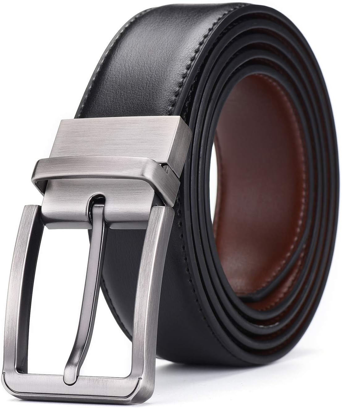 Urban alfami Men's Vegan Leather Belt for Men | RSTX-01L