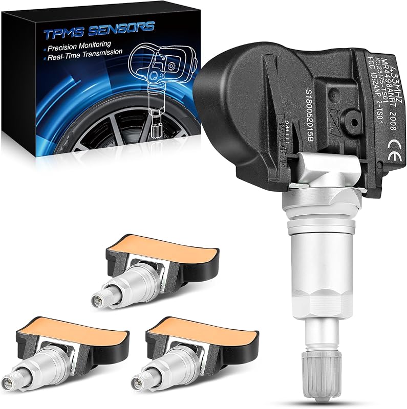 4260706011 Pre-Programed Tire Pressure Sensor Fit for:-Toyota Prius 2006-2015 Corolla Venza Camry for:-RAV4 Tacoma Tundra 4Runner for:-Lexus IS250 LX570 ES350 for:-Scion 315MHz TPMS (4)