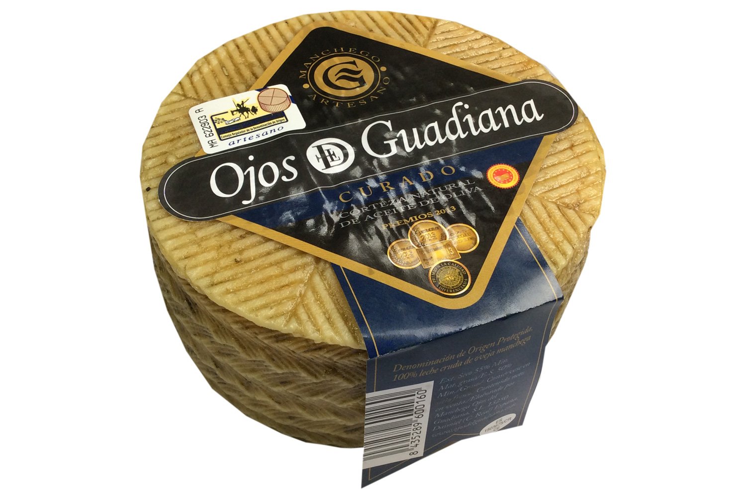Queso Artesano D.O. Manchego Ojos del Guadiana - CURADO - 2 kilos aprox — view 5