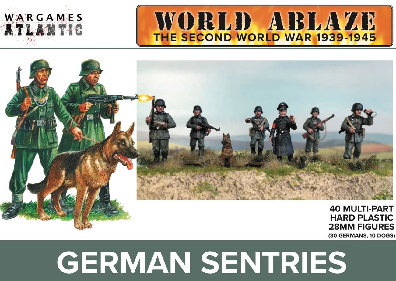 Amazon.com: World Ablaze: German Sentries : Arts, Crafts & Sewing