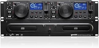 Gemini CDX2250 Dual 2U CD/Mp3 Mobile Player