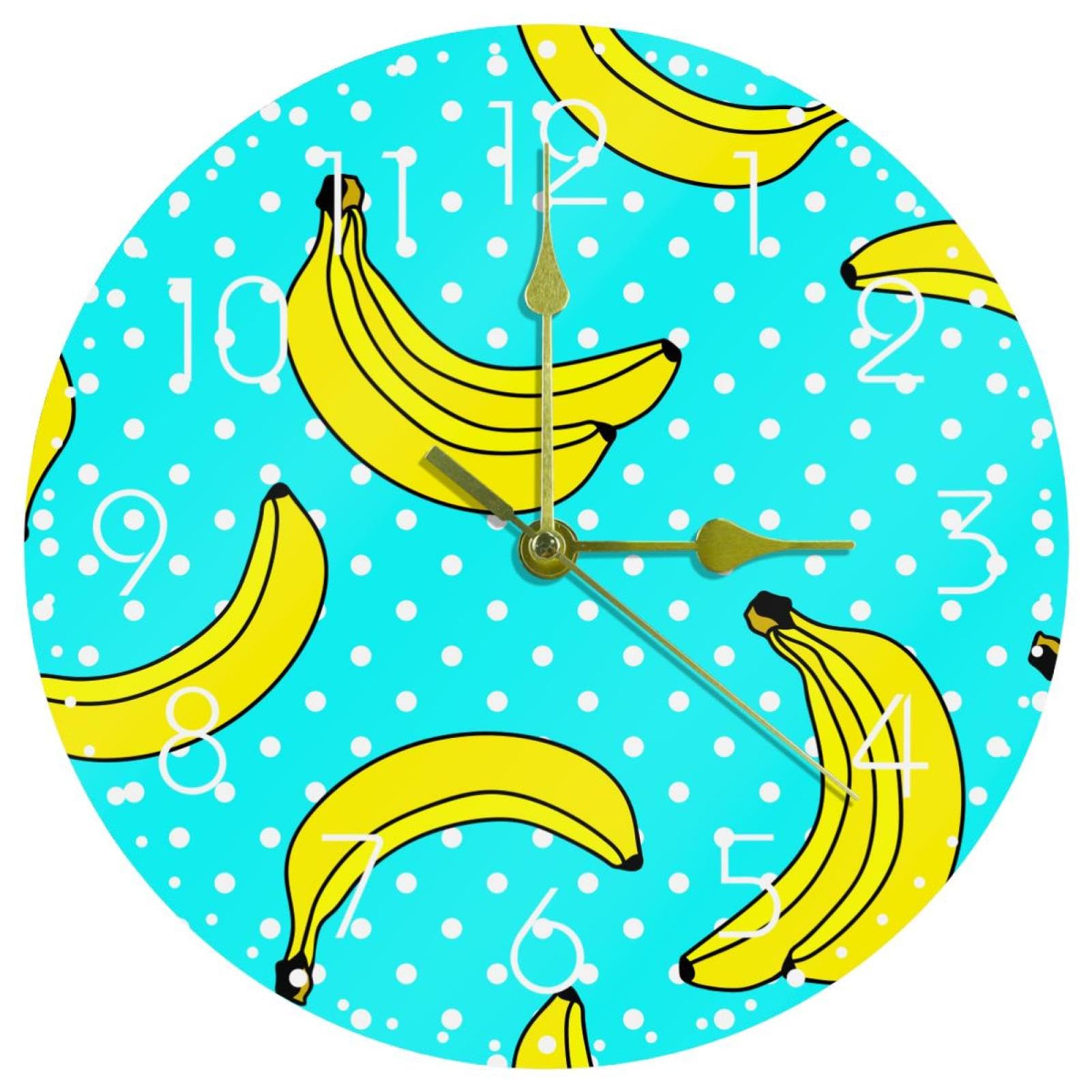 Horloge murale silencieuse pour un sommeil paisible sans aucun bruit de tic-tac