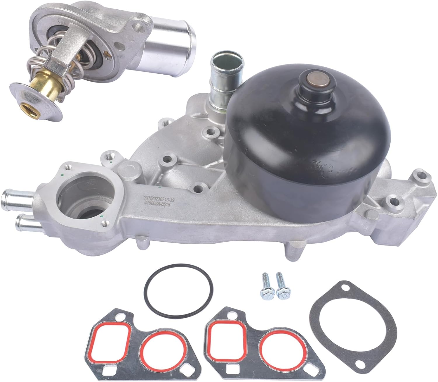 45002 Engine Water Pump Replacement for Chevy Camaro 1998-02 Corvette 97-04 Pontiac GTO 2004-06 Firebird 5.7L 6.0L V8 LS1/LS6/LS2 Petrol 89017456 G7270 130-7290