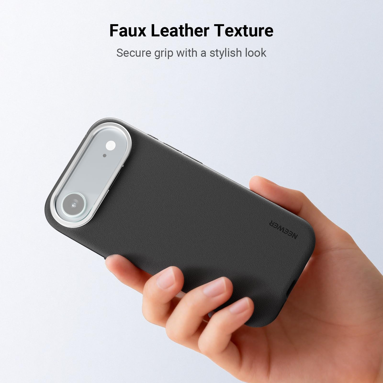 NEEWER Etui na telefon tylko do Air, modułowe ochronne etui na telefon z TPU/PC z pierścieniem filtrującym 67 mm, tylna płytka obiektywu 17 mm, adapter obiektywu z mocowaniem T kompatybilny z Moment