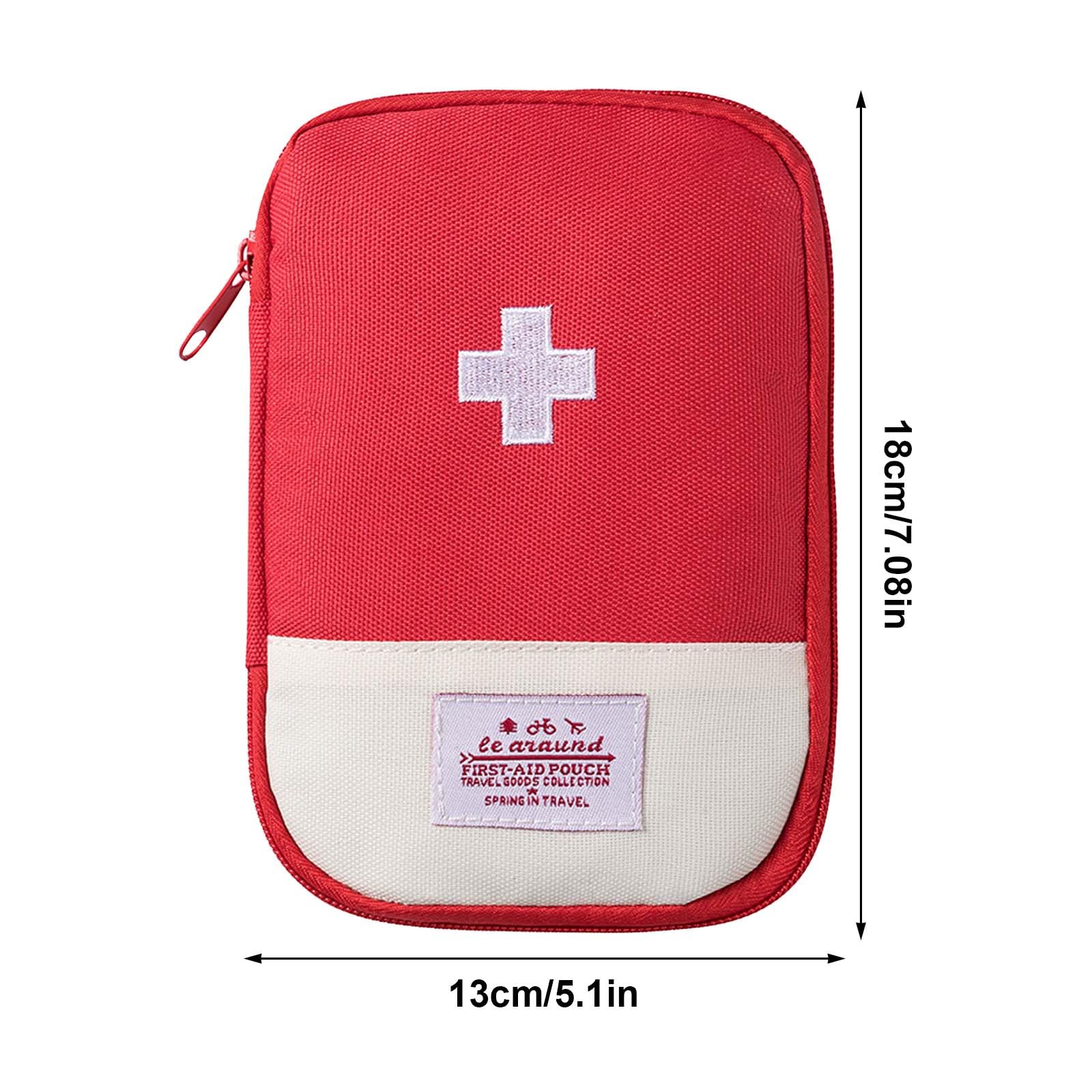 Bolsa Médica Vacía, Botiquín de Primeros Auxilios, Mini Botiquín de Medicina, Neceser Medicamentos Viaje, Mini Botiquínes Médico Vacío, Primeros Auxilios De Viaje Portátil