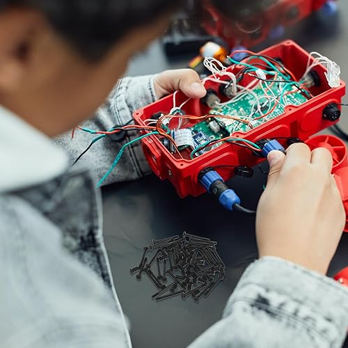 Miniatura 6 de Tornillo de montaje para ventilador de computadora, juego de tornillos negros para carcasa de ventilador de computadora, juego de tornillos de