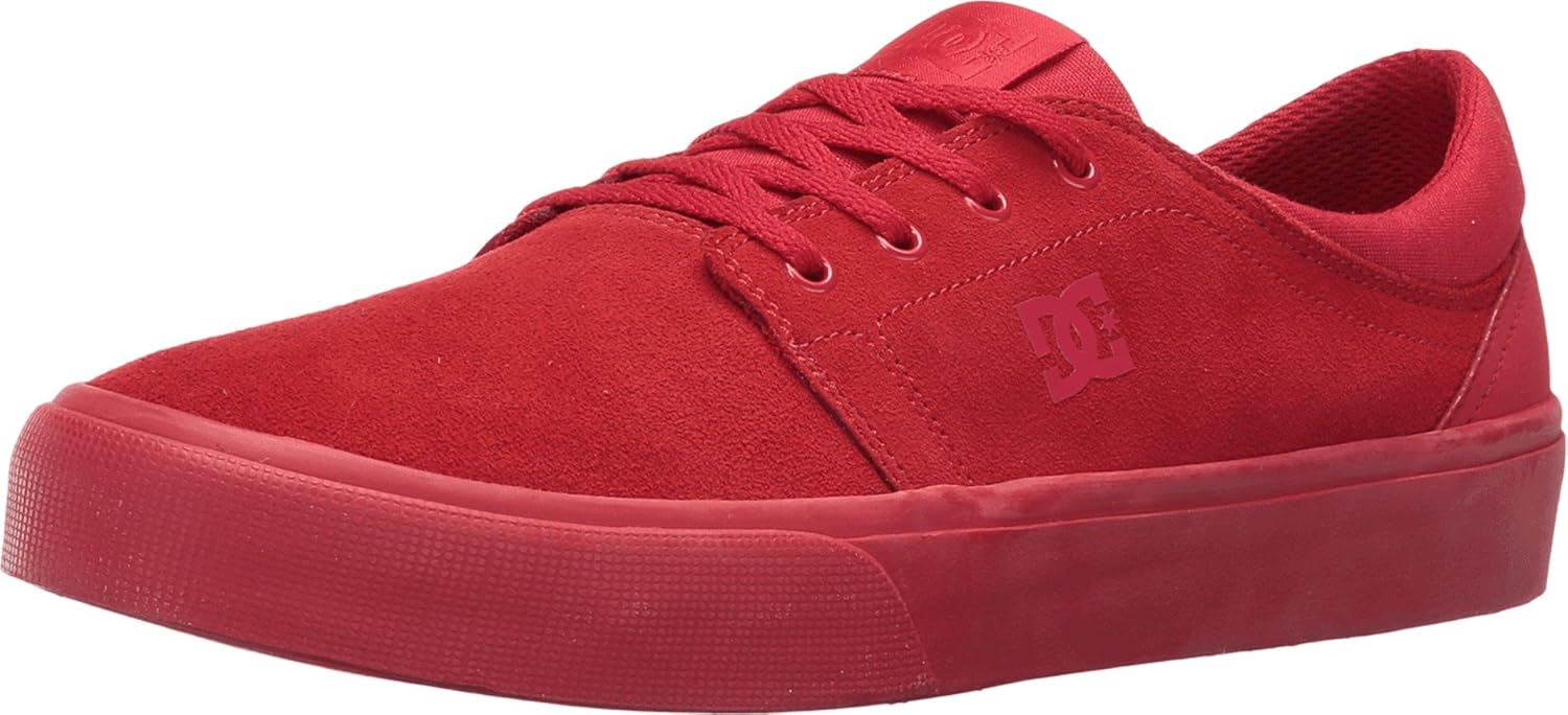 DC Men's Trase Sd Skate Shoe 9.5 Red