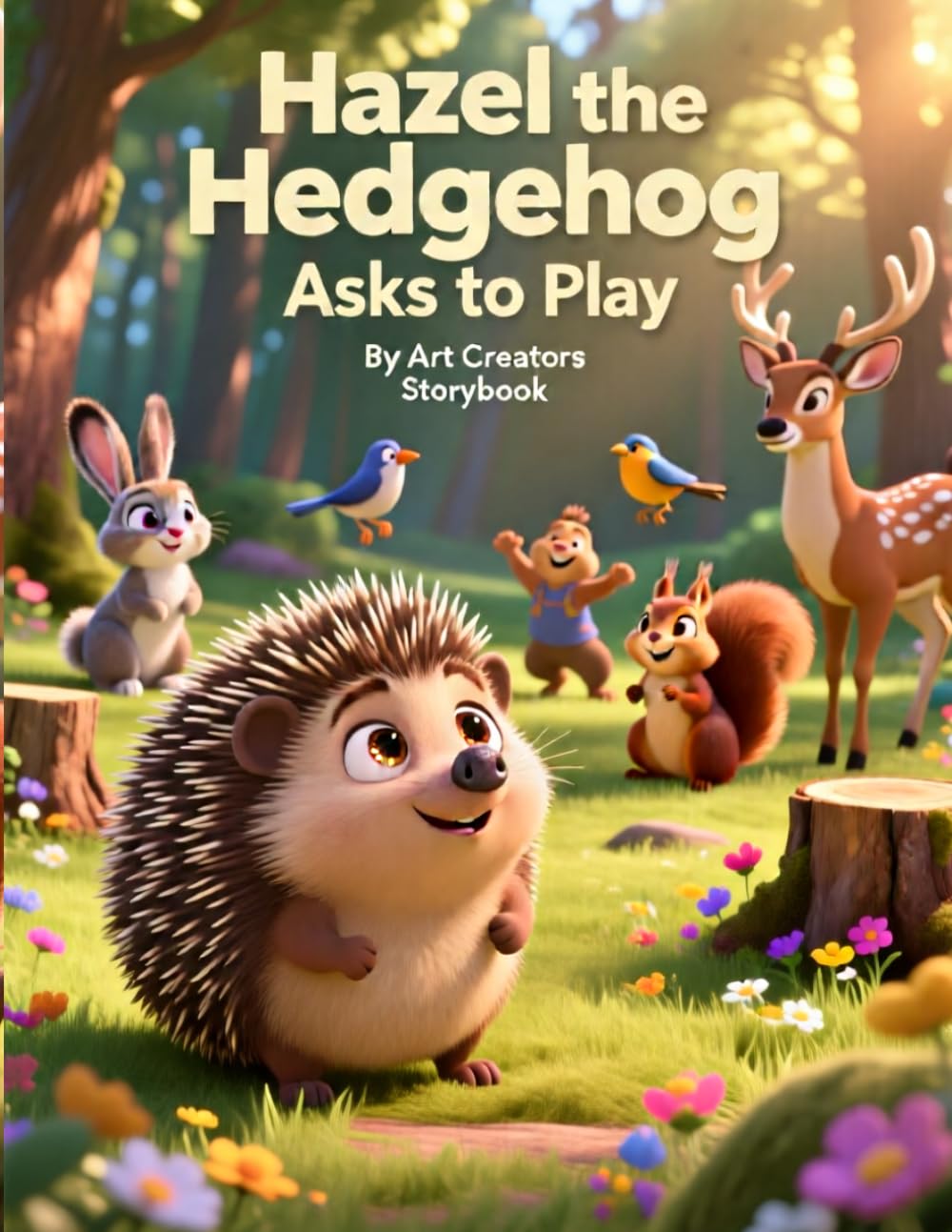 Hazel the Hedgehog Asks to Play: A Gentle Story About Finding the Courage to Join Others, Build Confidence, and Make Friends (SEL for Kids Ages 3–7) ... Courage Social-Emotional Learning Series)