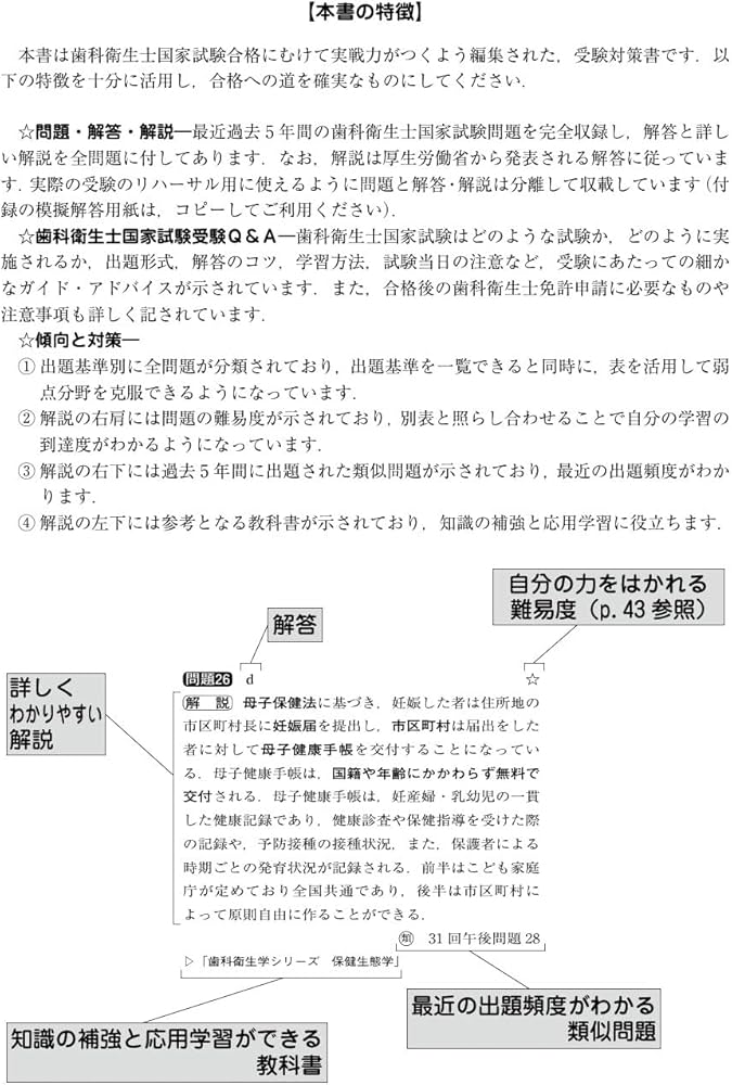 徹底分析! 年度別 歯科衛生士国家試験問題集 2026年版 | 歯科衛生士国