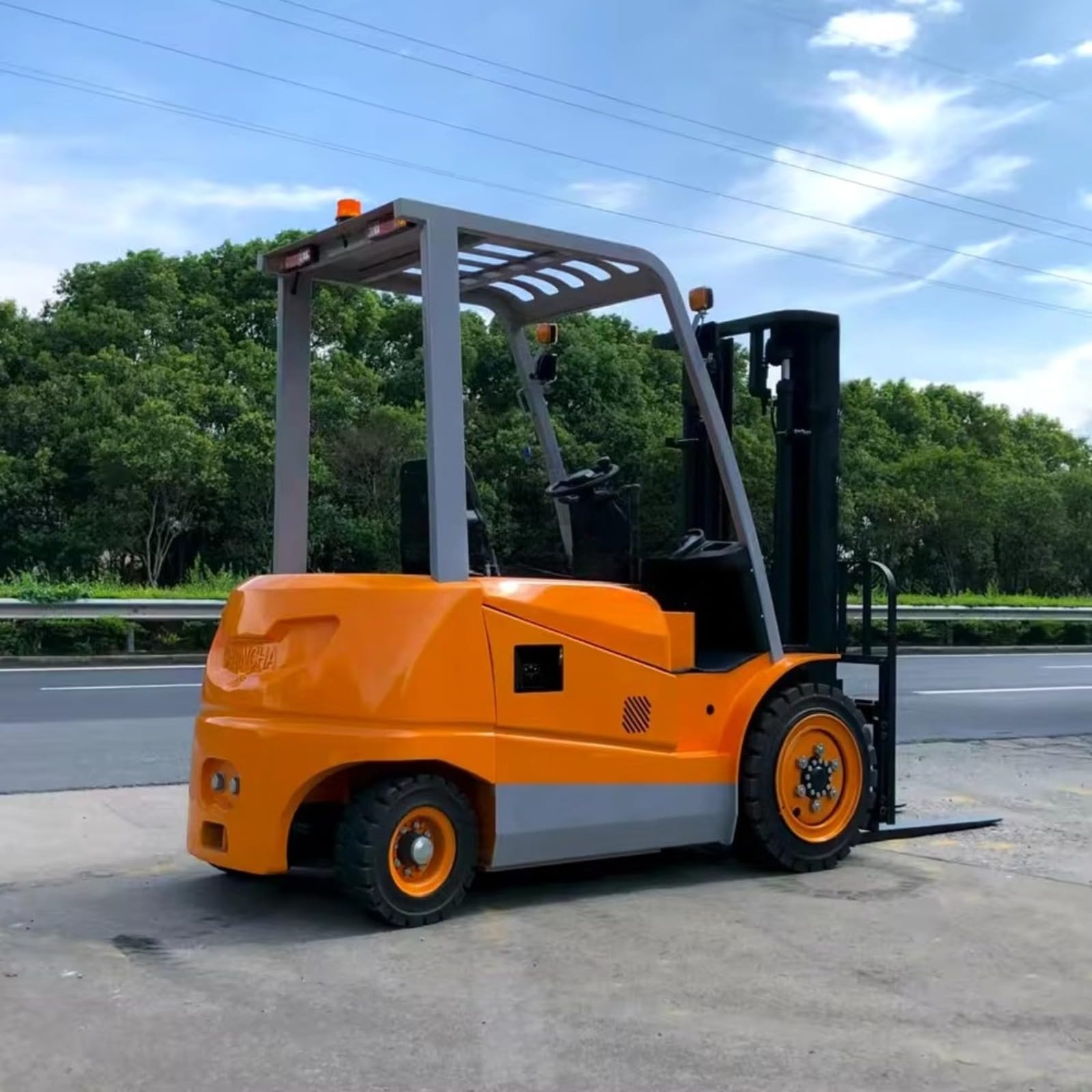 Elektryczny wózek widłowy magazynowy do transportu materiałów – pojemność od 1 do 3 ton, oszczędność miejsca podnośnik do magazynów i wąskich korytarzy