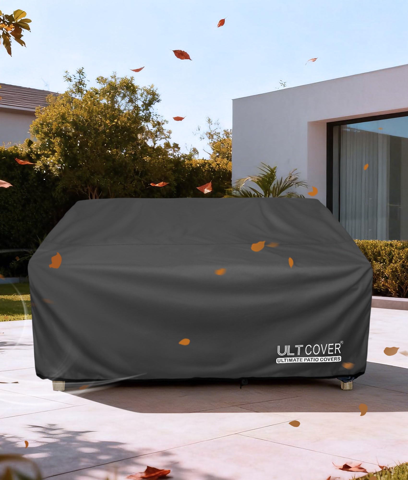 Fodera Impermeabile Per Sedia A Sdraio Da Esterno ULTCOVER - 172x76x76 Cm, Poliestere 600D, Con Fissaggi Anti-vento