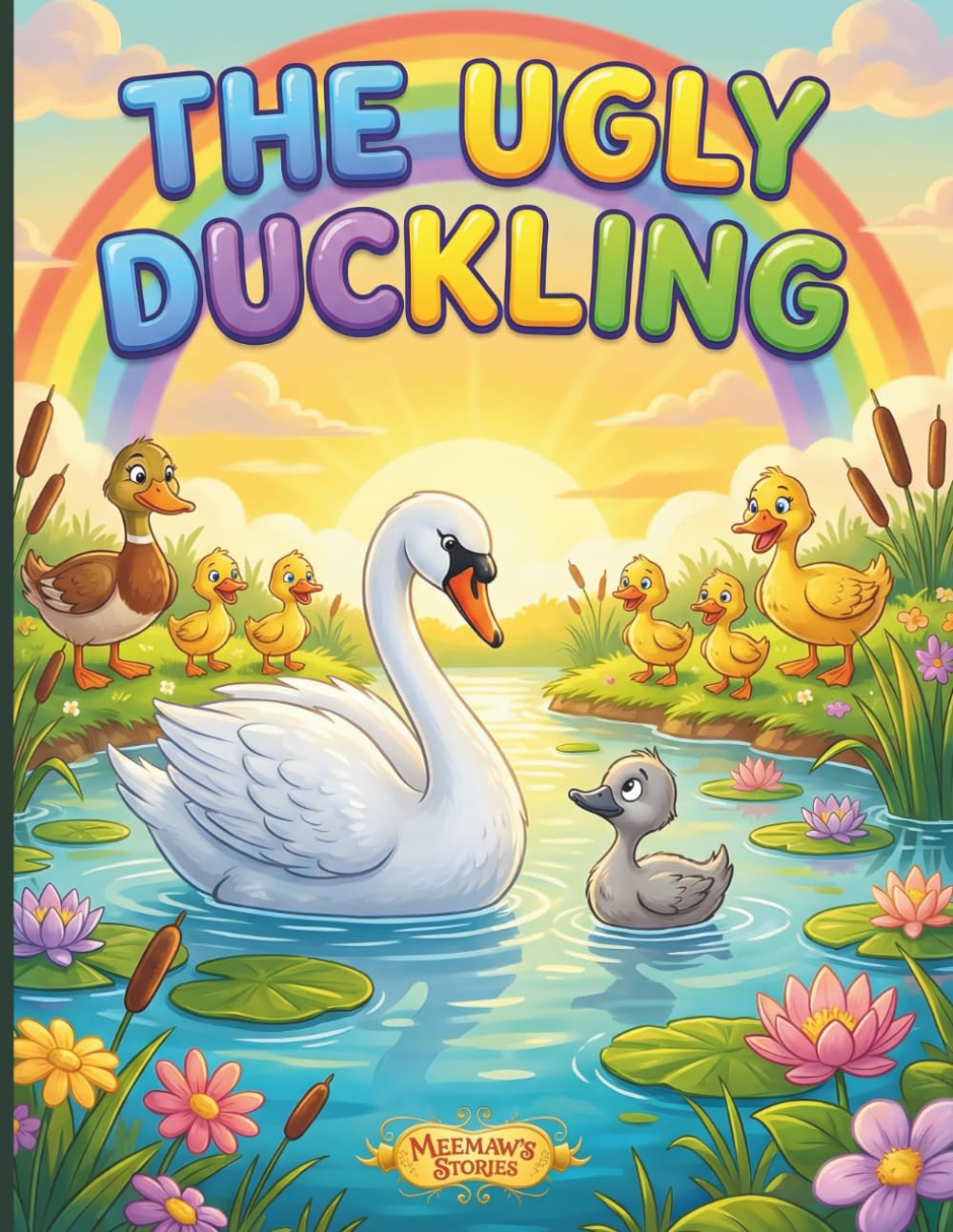 The Ugly Duckling: A Timeless Bedtime Story with Colorful Pictures for Early Readers