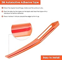 Vista 5 de Cubierta de visión de sendero para capó del motor, cubierta de bisagra, manijas de liberación lateral, accesorios exteriores para Ford Bronco