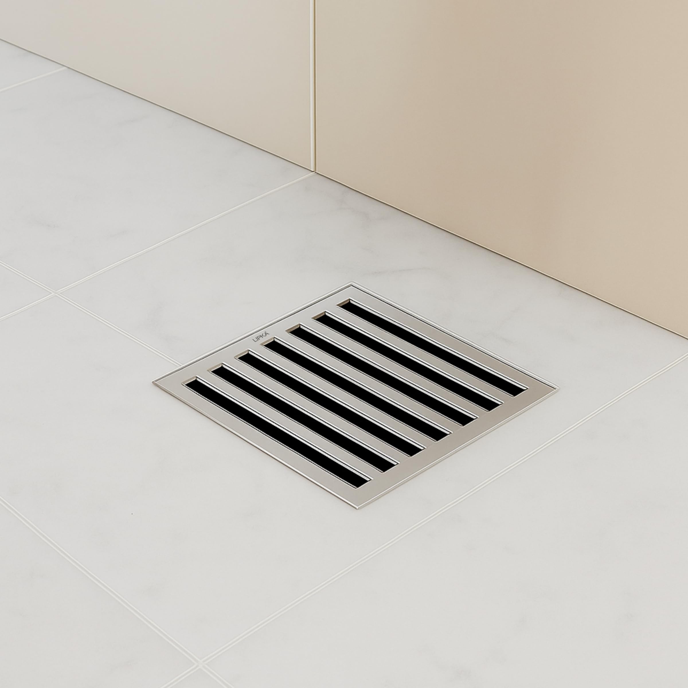 LIPKA Verticle Grating Floor Drain |Premium Stainless Steel|8 x 8 Inches|Commercial Drain|-image-17