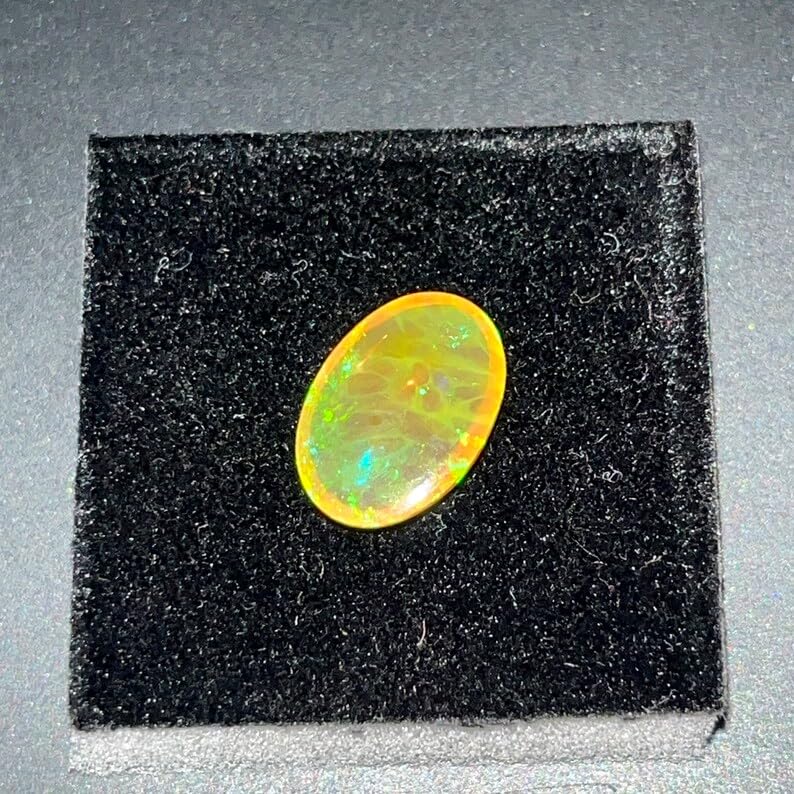Opale éthiopienne à facettes ovales multi-fire pour bijoux - 5