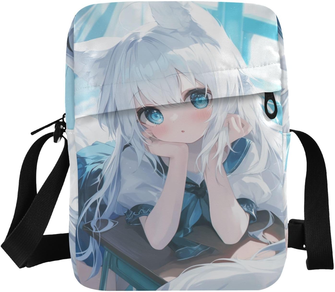 cute messenger bag Shoulder Bag For Woman Shoulder Handbags For Women Adjustable Strap for work work - Image 1 of 8