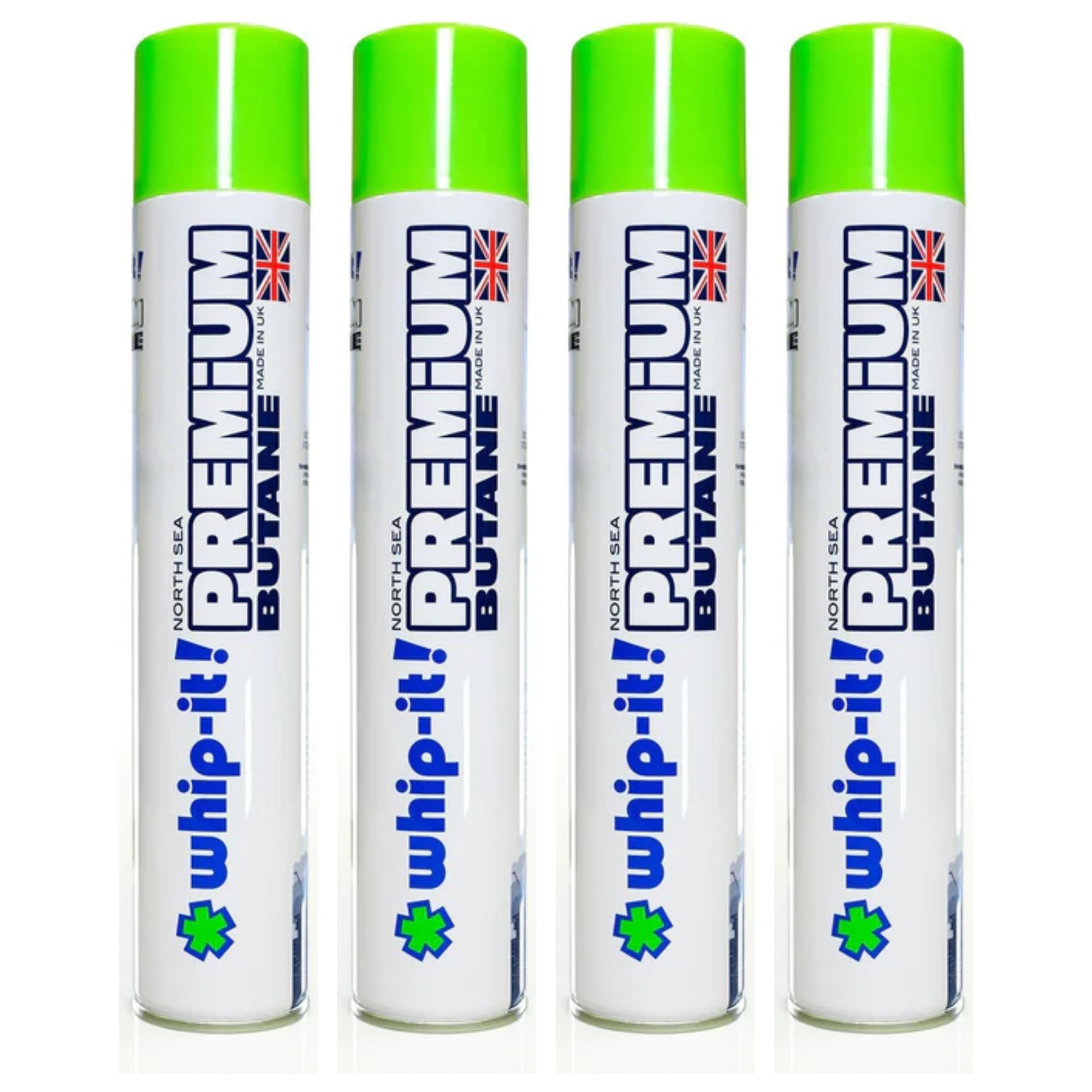 Whip-It! Premium Butane 4-Pack