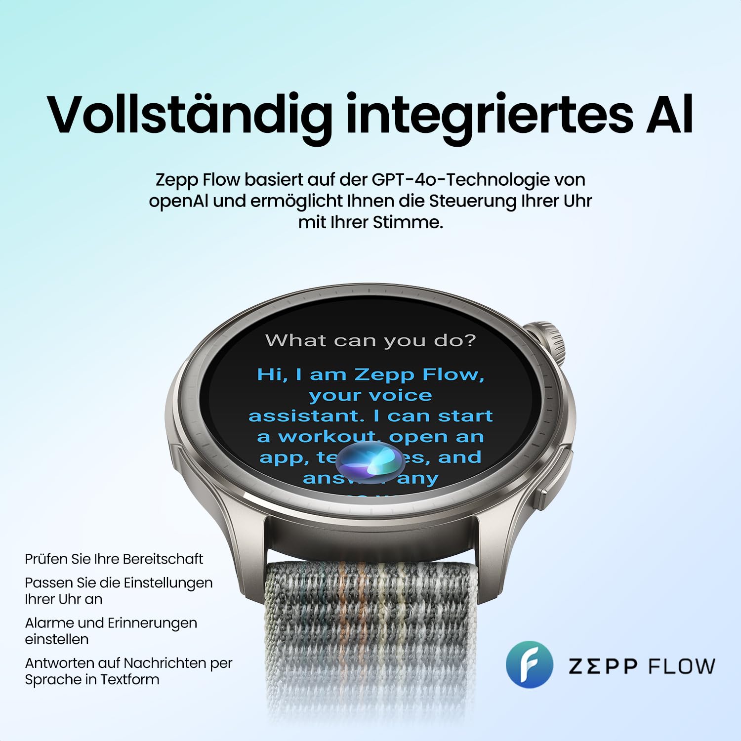 Amazfit Balance 46 mm Smart Watch, NFC-Zahlung, KI-Fitnesstrainer, 14 Tage Akkulaufzeit, GPS, 150 Sportmodi, Bluetooth-Anrufe