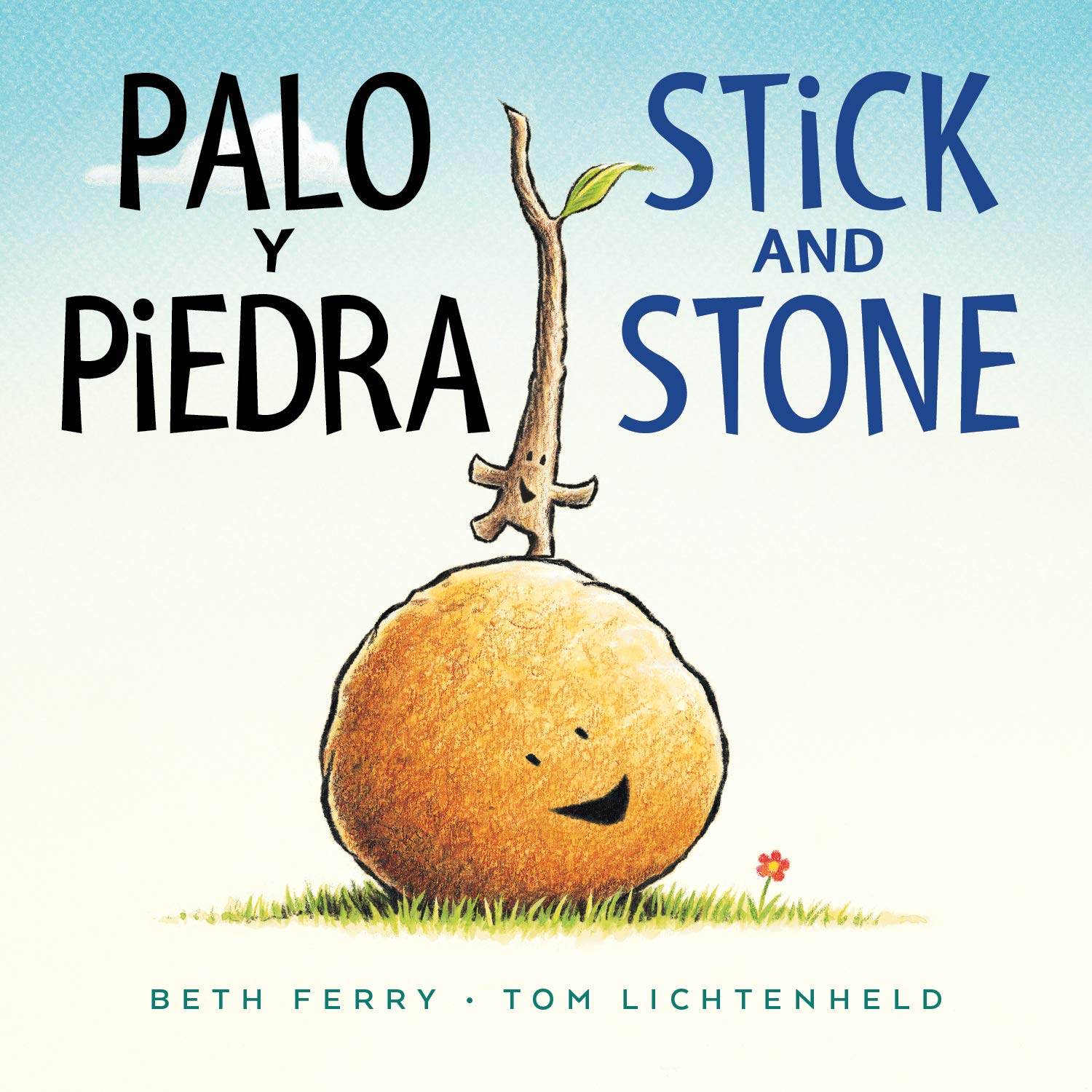 Palo y piedra/Stick and Stone Board Book: Bilingual English-Spanish