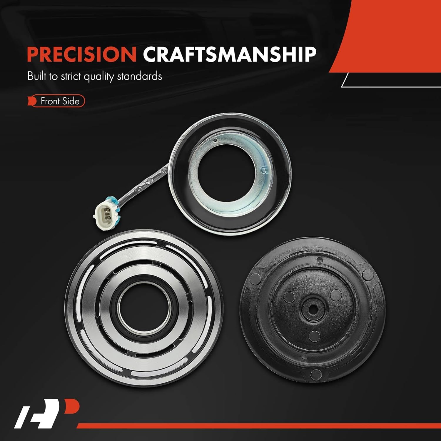 A-Premium Air Conditioner AC Compressor Clutch Kit Compatible with Saturn Astra 2008