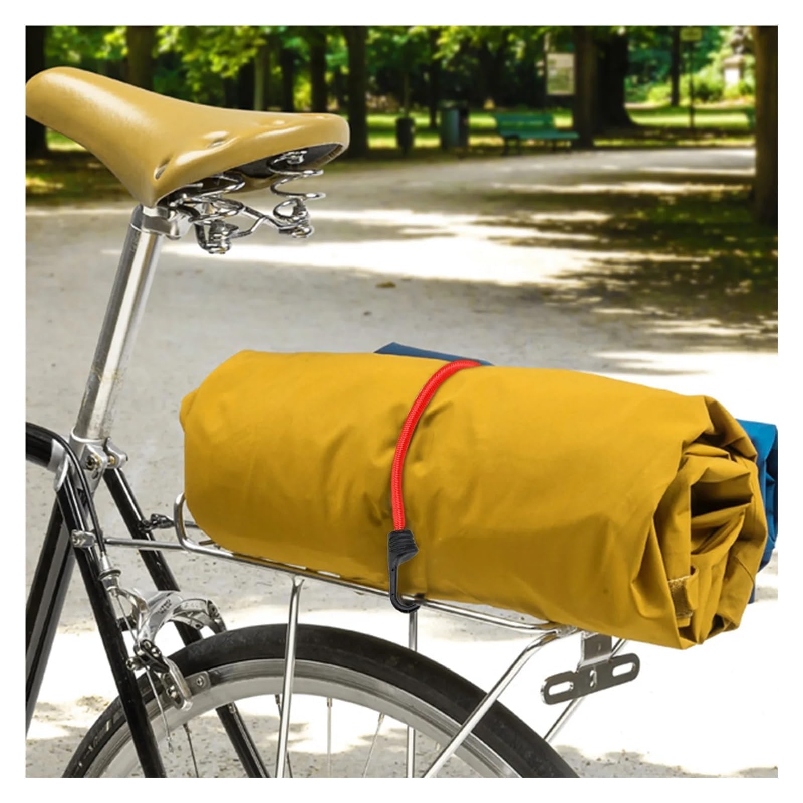 Paski mocujące Bune Cords z klamrą, haczyki, pętle, zapadkowy pas, uchwyt na bagaż do samochodu, motocykla, roweru, torby kempingowej,Pas z zapadką