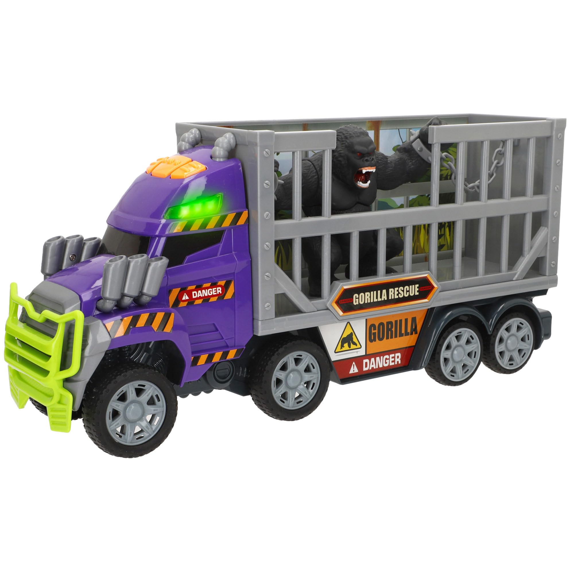 Camion de Sauvetage Gorille Teamsterz avec Lumières et Sons