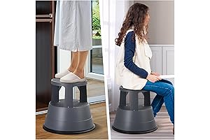 BETTARY Rolling Step Stool: An Ergonomic Helper for Your Library Reaches