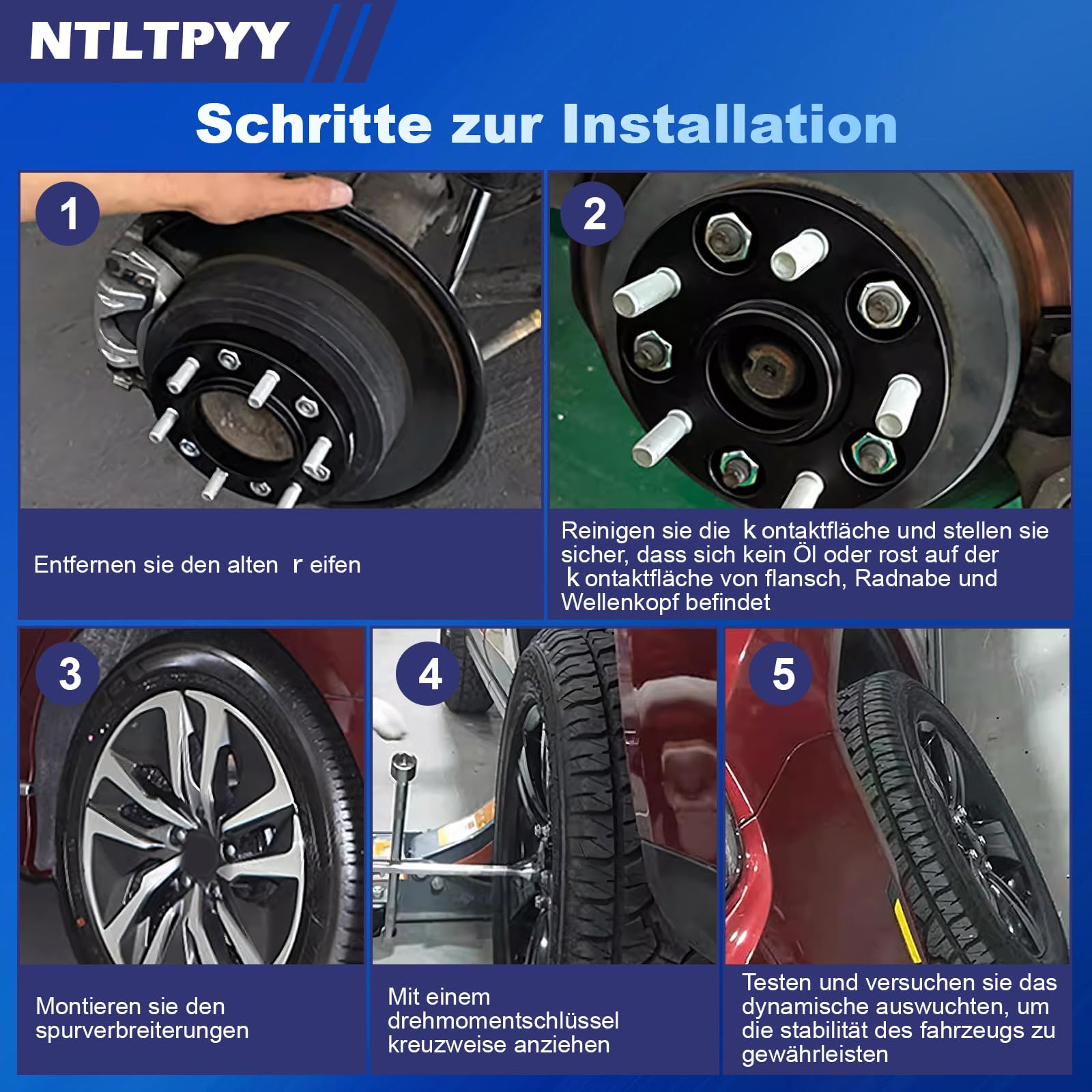 2PCS Spurverbreiterung 4 x 100 mm, 20mm Spurplatten für VW Caddy Corrado Golf Jetta Lupo Passat Polo Santana Scirocco Vento, 10pcs M12x1.5 Stehbolzen & Nabenbohrung 57.1mm