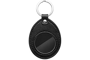 Classic Leather Coin holder Key Chain - Protects and Displays Commemorative Coins or Medals